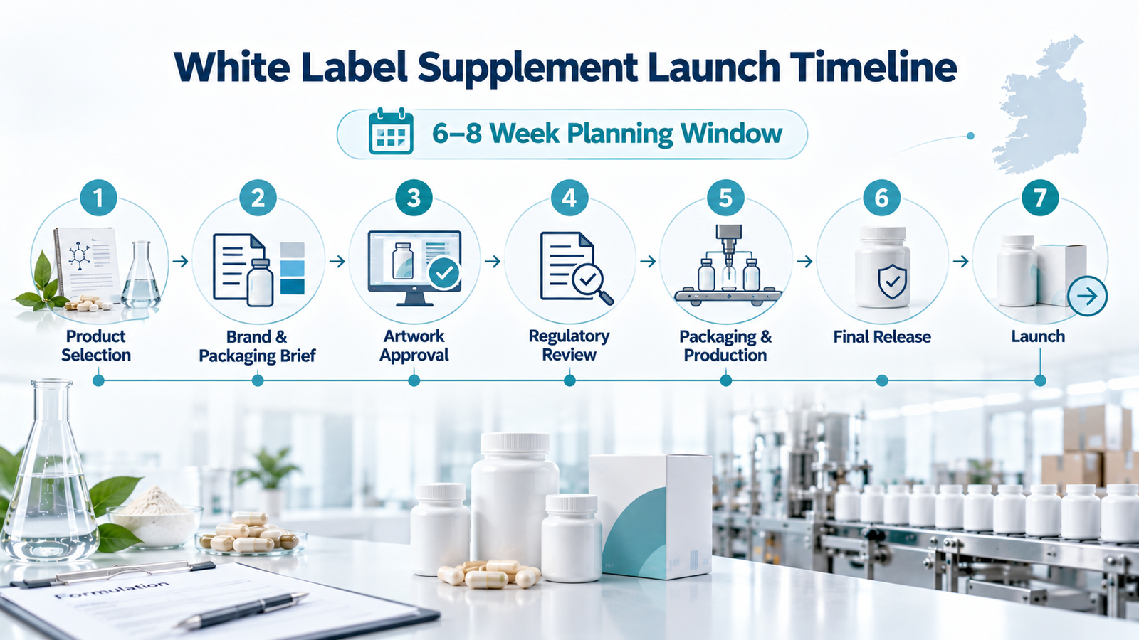 How Long Does It Actually Take to Launch White Label Supplements?